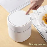  Mini Press Type Pop-Up Lid Sanitary Bin Garbage Trash