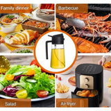 Oil Dispenser Bottle Oil Sprayer for Cooking 