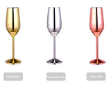 Set of 6 24kGold-Plated Champagne Flutes™