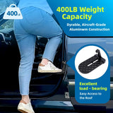 Foldable Car Roof Door Step - Non-Slip Load Bearing 150KG