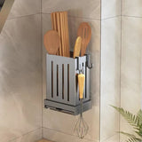  Kitchen Utensil Rack-Multifunctional Draining Chopstick Holder