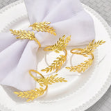 24K Gold Leaf Napkin Rings™