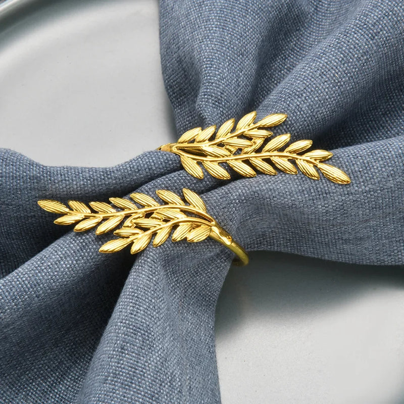 24K Gold Leaf Napkin Rings™