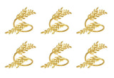 24K Gold Leaf Napkin Rings™