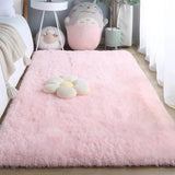 VIKAMA Soft Tie-Dye Plush Carpet – Fluffy & Non-Slip Rug for Kids' Room and Play Area™