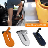 Auto Foldable Car Roof Rack Door Step Multifunction Universal Latch Hook Foot Pedal Aluminium Alloy Safety Accessories Kickstand