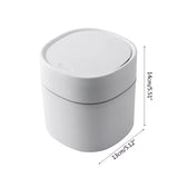  Mini Press Type Pop-Up Lid Sanitary Bin Garbage Trash