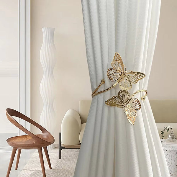 Metal Butterfly Curtain Tieback DTY Beautiful Curtains Tie