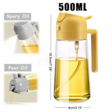 Oil Dispenser Bottle Oil Sprayer for Cooking 